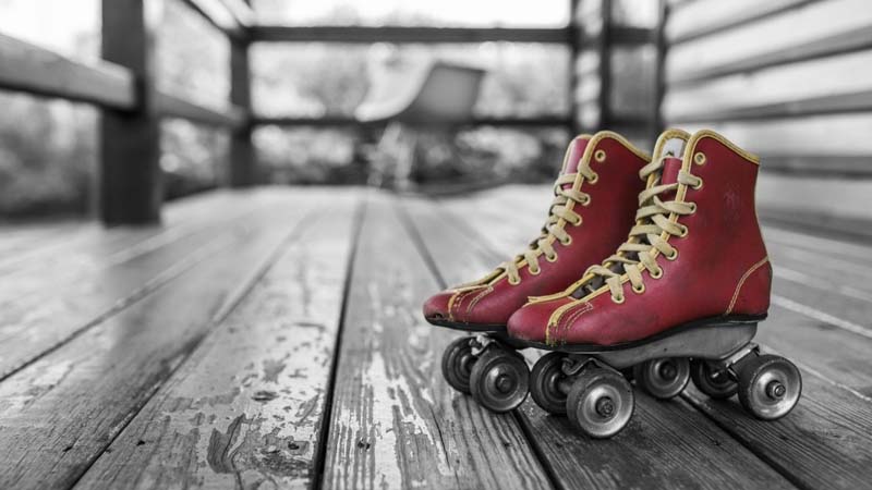 patines de cuatro ruedas