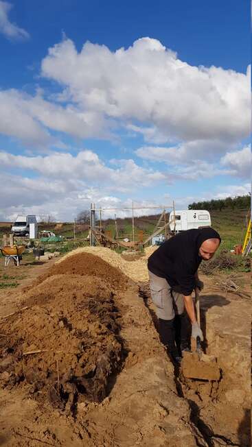 Trabajo en el terreno del proyecto