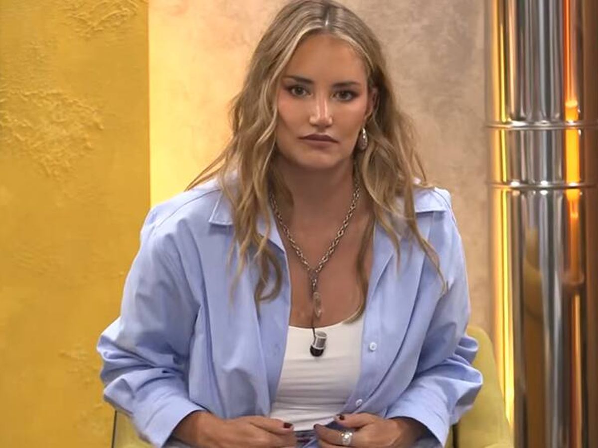 Alba Carrillo en el plató de El Sótano de TEN