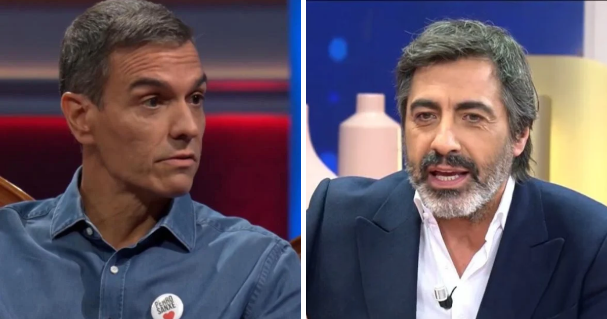 Montaje de archivo de Pedro Sánchez y Juan del Val