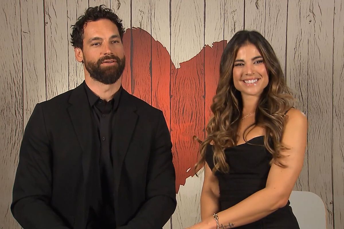 Lidia Santos y Cristian en First Dates