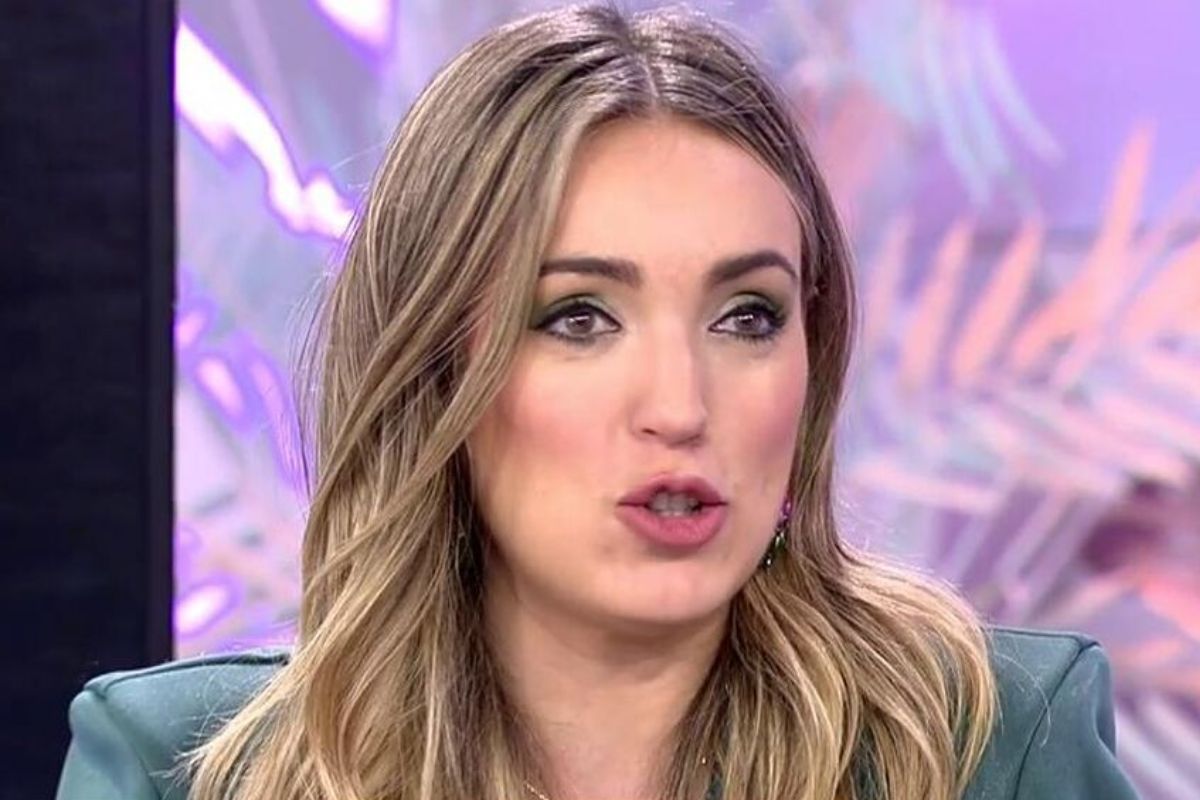 Marta Riesco en televisión, imagen de archivo